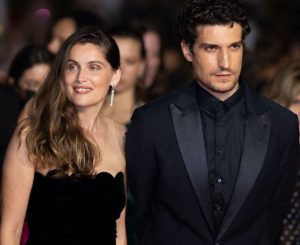 Laetitia Casta with husband Louis Garrel