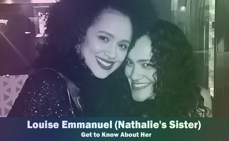 Louise Emmanuel - Nathalie Emmanuel's Sister