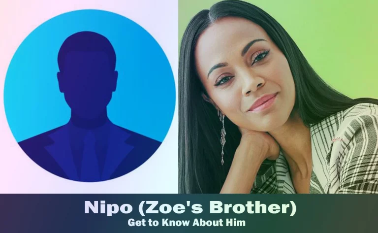 Nipo – Zoe Saldana’s Brother | Know About Him