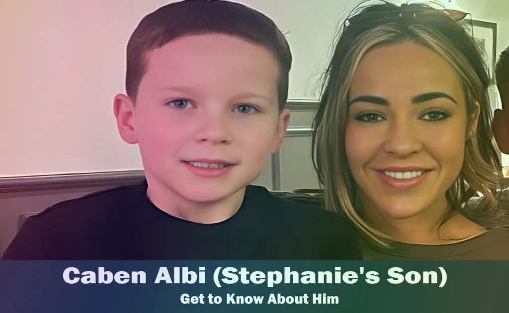 Caben Albi - Stephanie Davis's Son