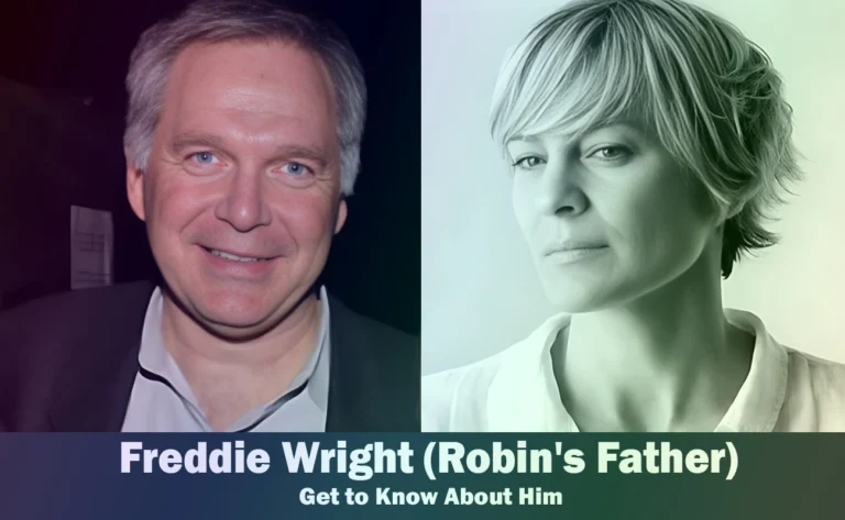 Freddie Wright - Robin Wright's Father