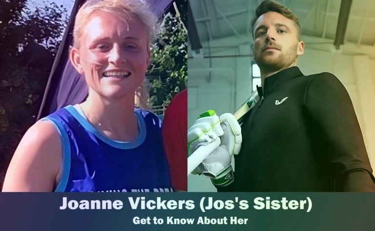 Joanne Vickers - Jos Buttler's Sister