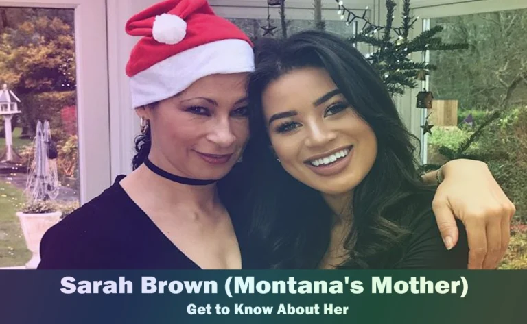 Sarah Brown - Montana Brown's Mother