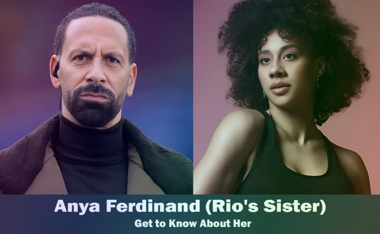Anya Ferdinand – Rio Ferdinand’s Sister | Know About Her