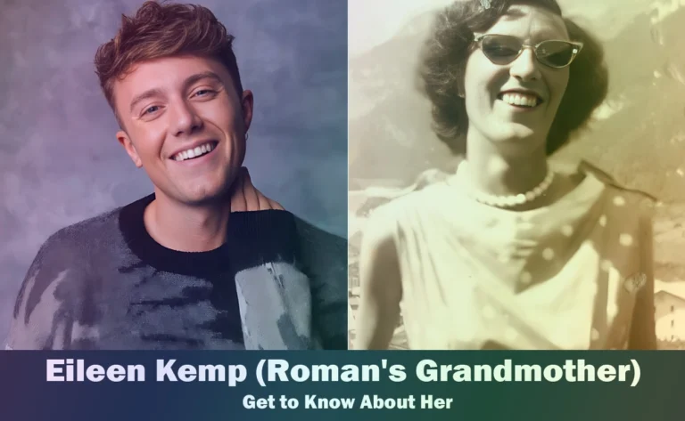 Eileen Kemp – Roman Kemp’s Grandmother | Know About Her