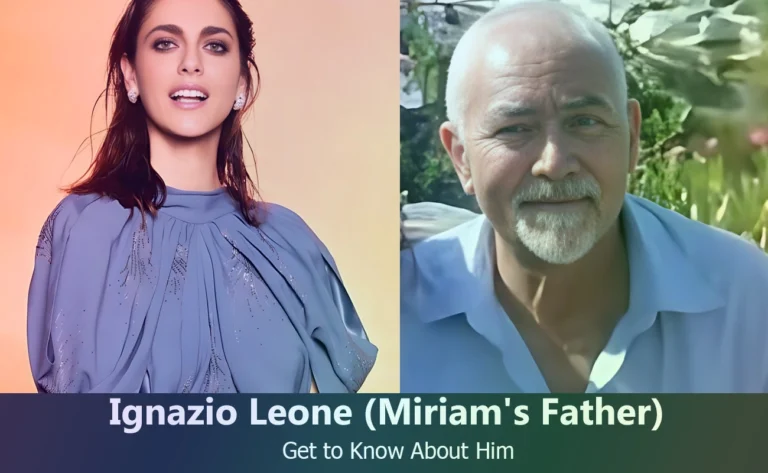Ignazio Leone – Miriam Leone’s Father | Know About Him