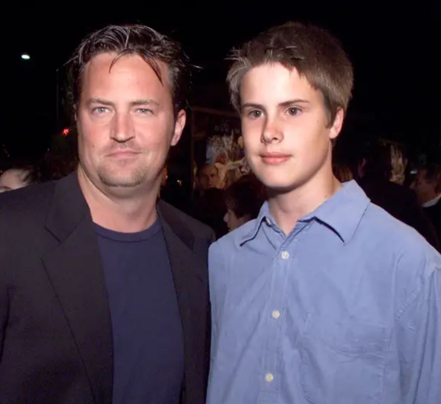 Matthew Perry with brother Will Morrison