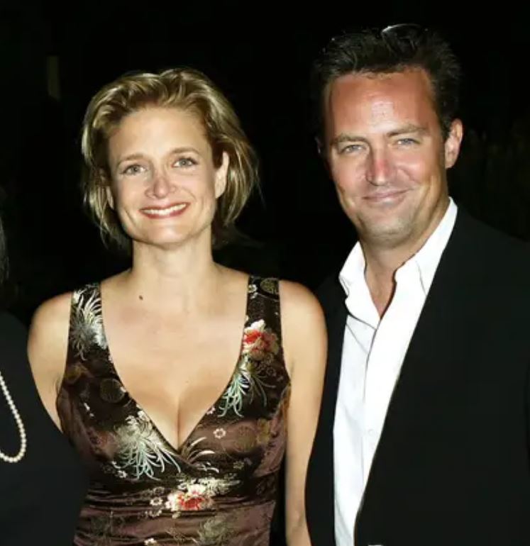 Matthew Perry with sister Maria Perry
