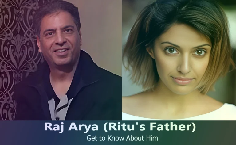Raj Arya - Ritu Arya's Father