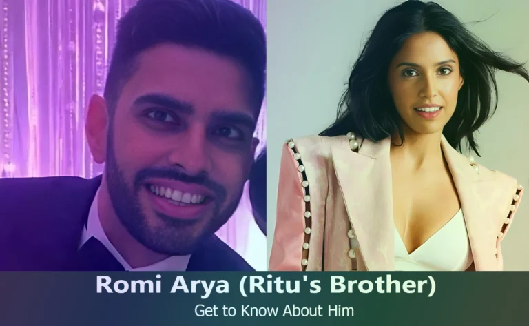 Romi Arya - Ritu Arya's Brother