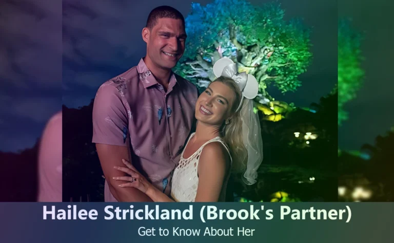 Who is Hailee Strickland? Brook Lopez’s Partner: A Peek into Their Relationship