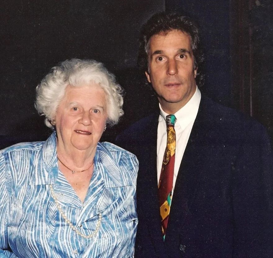 Henry Winkler with mother Ilse Anna Maria Winkler