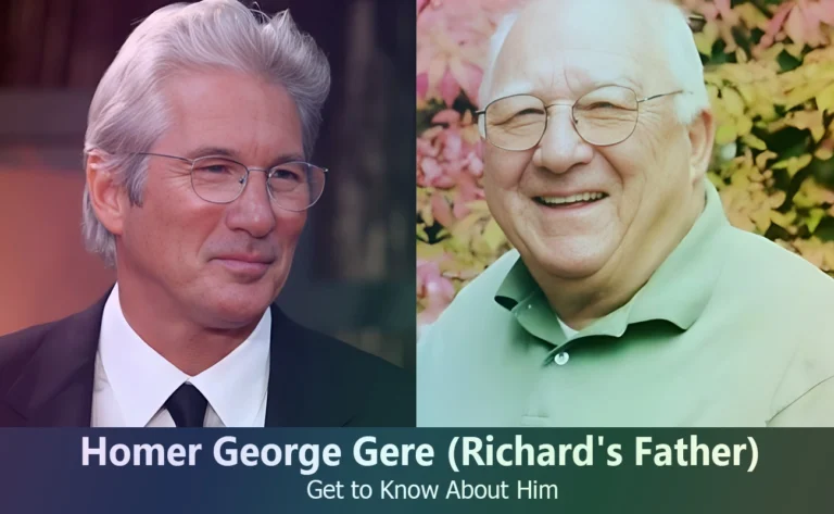 Homer George Gere – Richard Gere’s Father | Know About Him