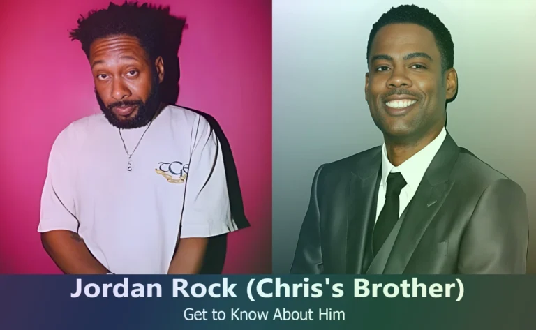 Jordan Rock – Chris Rock’s Brother | Know About Him