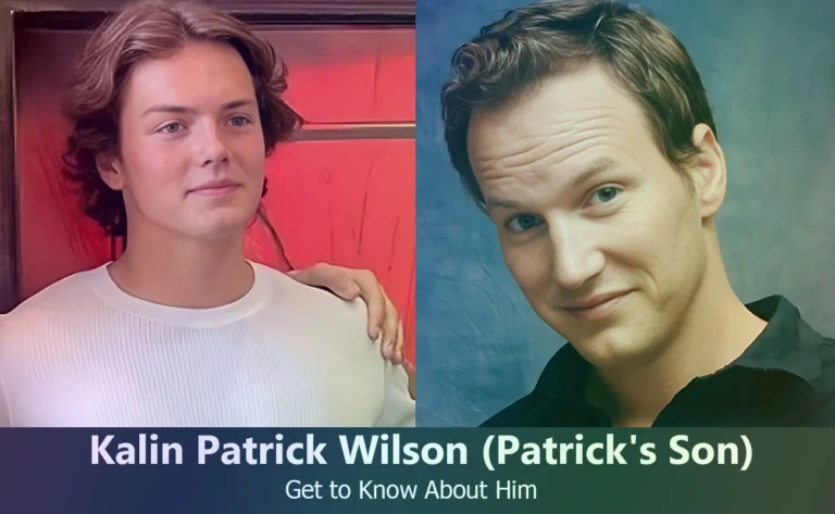 Kalin Patrick Wilson - Patrick Wilson's Son