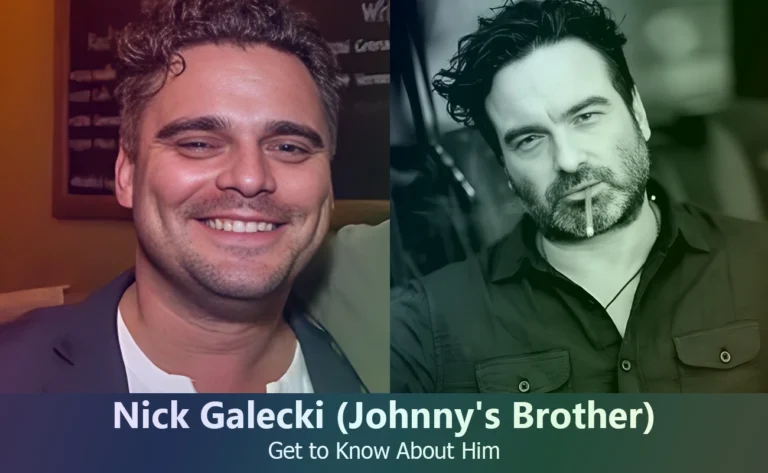 Nick Galecki – Johnny Galecki’s Brother | Know About Him