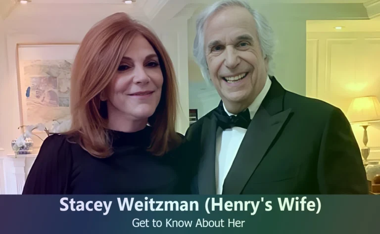 Stacey Weitzman - Henry Winkler's Wife