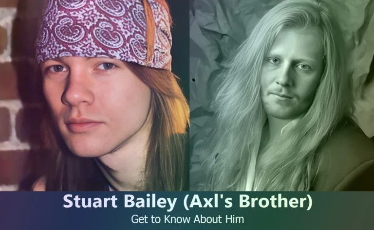 Stuart Bailey – Axl Rose’s Brother | Know About Him
