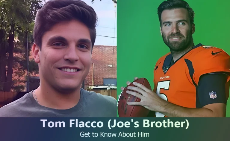 Tom Flacco – Joe Flacco’s Brother | Know About Him
