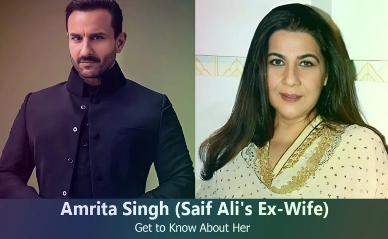 Amrita Singh – Saif Ali Khan’s Ex-Wife | Know About Her