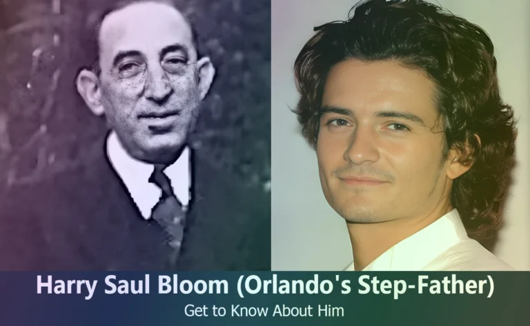 Harry Saul Bloom - Orlando Bloom's Step-Father