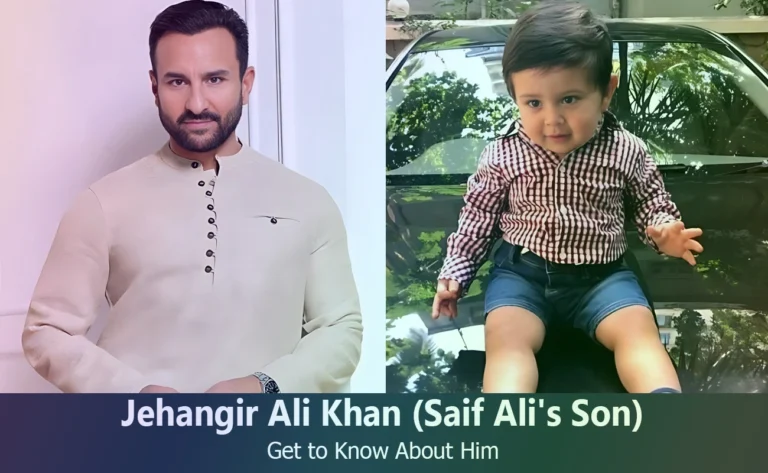 Jehangir Ali Khan - Saif Ali Khan's Son