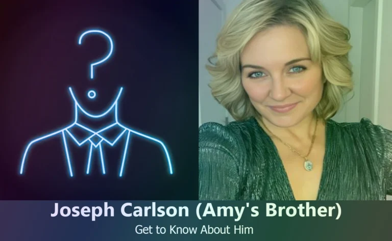 Joseph Carlson – Amy Carlson’s Brother | Know About Him