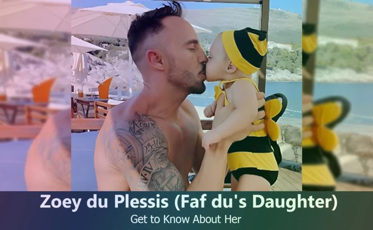 Zoey du Plessis – Faf du Plessis’s Daughter | Know About Her