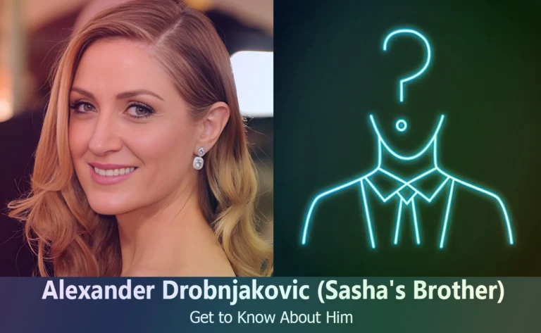 Alexander Drobnjakovic – Sasha Alexander’s Brother | Know About Him