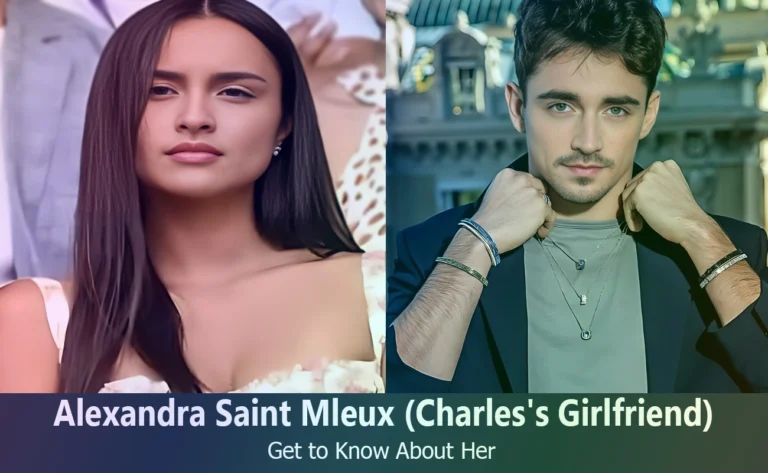 Alexandra Saint Mleux – Charles Leclerc’s Girlfriend | Know About Her
