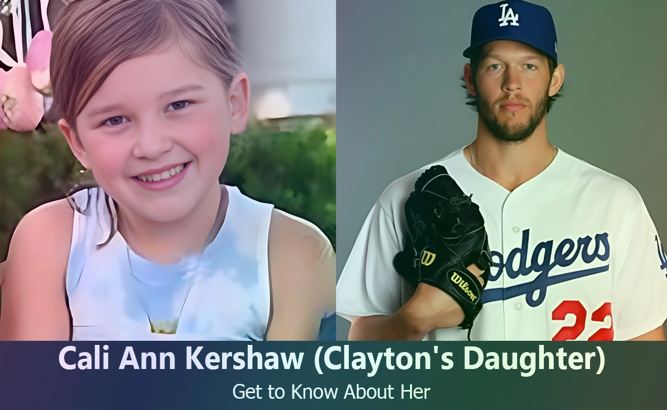 Meet Cali Ann Kershaw The Adorable Daughter of Baseball Star Clayton