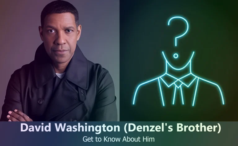 David Washington - Denzel Washington's Brother