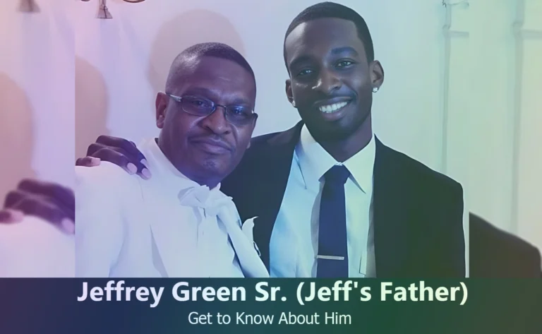 Jeffrey Green Sr. – Jeff Green’s Father | Know About Him