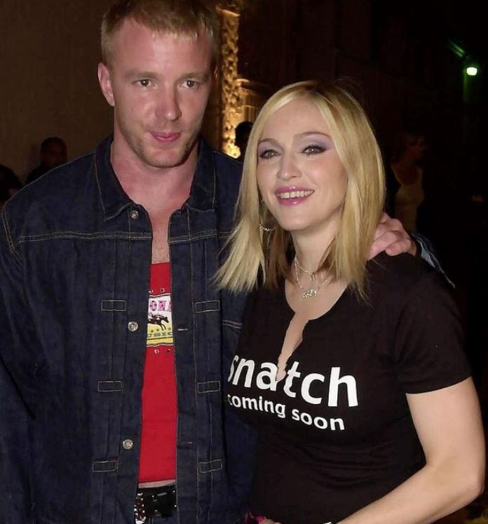 Madonna with ex-husband Guy Ritchie