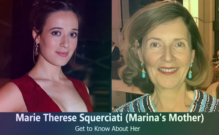 Marie Therese Squerciati – Marina Squerciati’s Mother | Know About Her