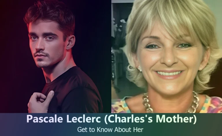 Pascale Leclerc - Charles Leclerc's Mother