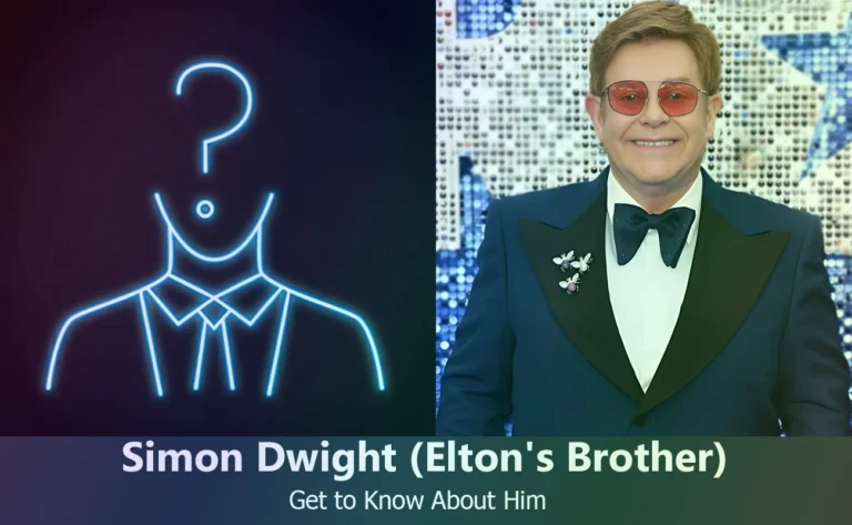 Simon Dwight – Elton John’s Brother | Know About Him