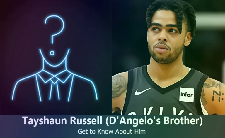 Tayshaun Russell – D’Angelo Russell’s Brother | Know About Him