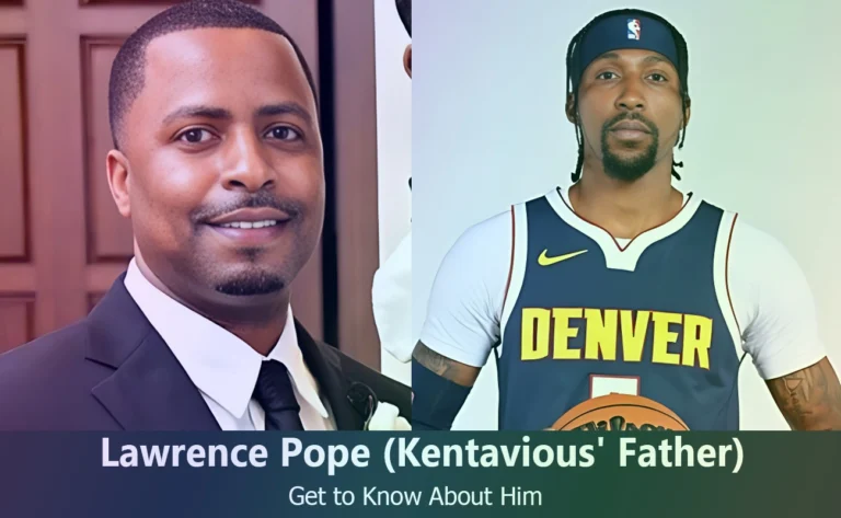 Lawrence Pope - Kentavious Caldwell-Pope's Father