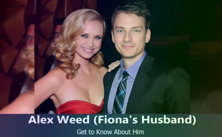 Alex Weed – Fiona Gubelmann’s Husband | Know About Him