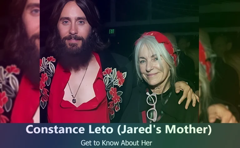 Constance Leto – Jared Leto’s Mother | Know About Her