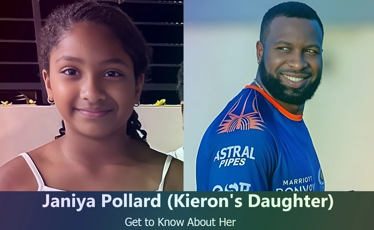 Kieron Pollard's Daughter Janiya: Uncovering the Life of a Cricket ...