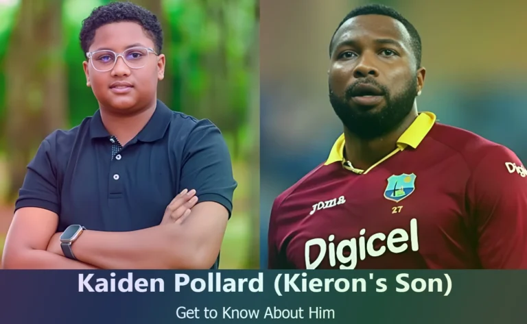 Kaiden Pollard – Kieron Pollard’s Son | Know About Him