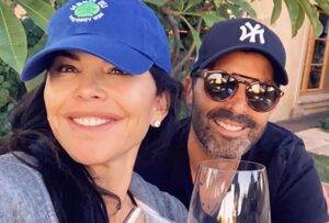 Lauren Sanchez with brother Michael Sánchez