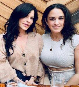 Lauren Sanchez with sister Elena Sánchez Blair