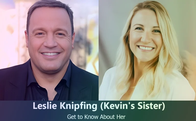 Leslie Knipfing – Kevin James’s Sister | Know About Her