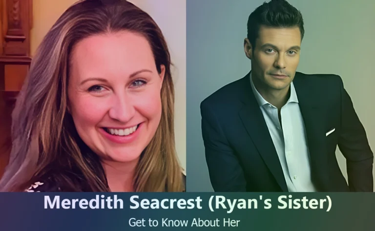 Meredith Seacrest – Ryan Seacrest’s Sister | Know About Her