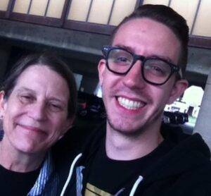 James Wolcott Gillum with her mother