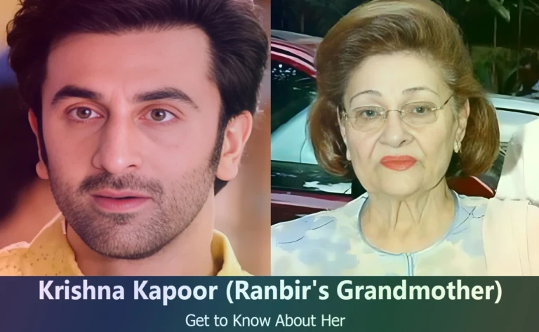 Ranbir Kapoor’s Grandma: Unveiling the Life of Krishna Kapoor