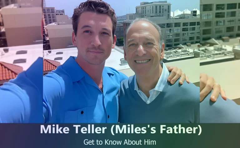 Uncovering Mike Teller: The Father of Hollywood Heartthrob Miles Teller